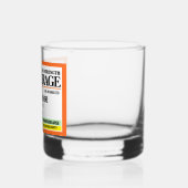 処方強おもしろい度ラベル岩ガラス ウイスキーグラス (左)
