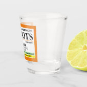 処方強おもしろい度ラベル ショットグラス (右)