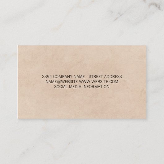 処方眼鏡 | 検眼医 名刺 (裏面)