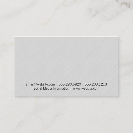 処方眼鏡 |眼科検眼試験 名刺 (裏面)