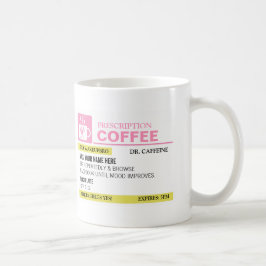 処方箋おもしろいコーヒーマグ コーヒーマグカップ