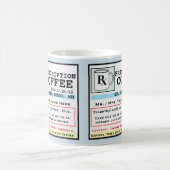 処方箋おもしろいRXコーヒーカスタマイズ可能なマグカップ コーヒーマグカップ (中央)