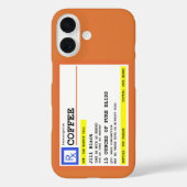 処方箋コおもしろいーヒパーソナライズされた Case-Mate iPhoneケース (裏面)