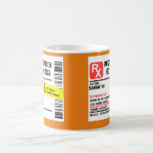 処方箋ココアパーソナライズされたカスタムコーヒー コーヒーマグカップ (中央)