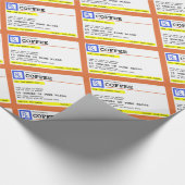 処方箋コーヒー ラッピングペーパー (角)