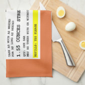 処方箋チョコカスタマイズラキッチンタオル キッチンタオル (四つ折り)