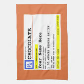 処方箋チョコカスタマイズラキッチンタオル キッチンタオル (縦)