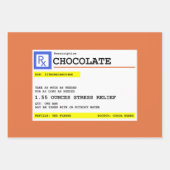 処方箋チョコパーソナライズされたレート  ラッピングペーパーシート (正面3)