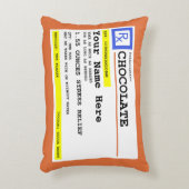 処方箋チョコレート アクセントクッション (正面(垂直))