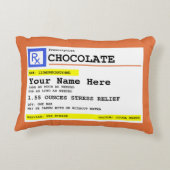 処方箋チョコレート アクセントクッション (裏面)