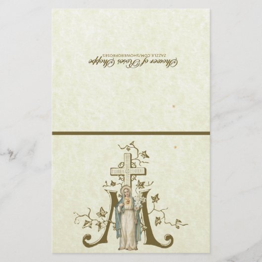 処方箋ハートメアリースピリチュアルコミューニオン祈りの言葉 (正面)