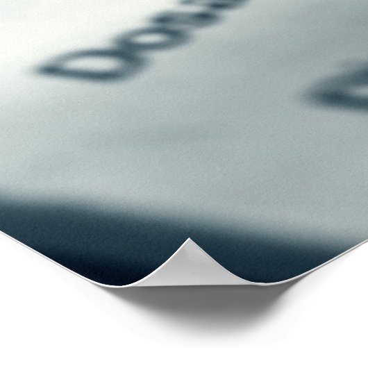 処方箋パッドとペンのクローズアップ ポスター (角)