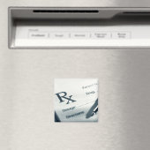 処方箋パッドとペンのクローズアップ マグネット (インサイチュ (食洗機))