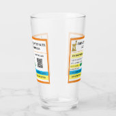 処方箋ビールグラス タンブラーグラス (右)