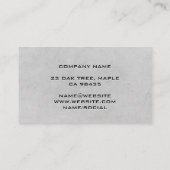 処方箋メガネの眼球図 | 検眼 名刺 (裏面)