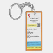 処方箋 キーホルダー (正面左)