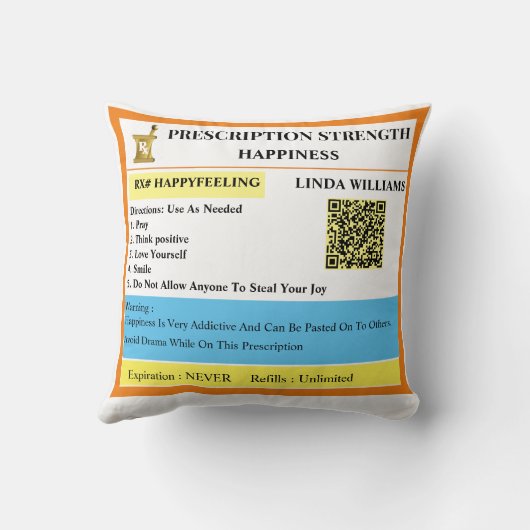 処方箋 クッション (裏面)