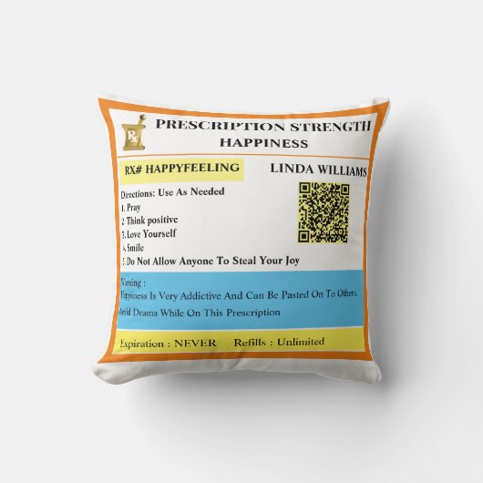処方箋 クッション (正面)