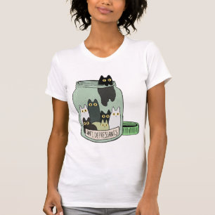 処方：猫1日1匹 Tシャツ