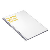 処理おもしろい引用文手帳 ノートブック (右側)