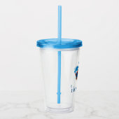 処理中の鉄鋼製の男 アクリルタンブラー (右)