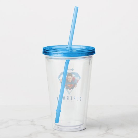 処理中の鉄鋼製の男 アクリルタンブラー (裏面)