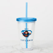 処理中の鉄鋼製の男 アクリルタンブラー (正面)