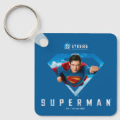 処理中の鉄鋼製の男 キーホルダー (正面)