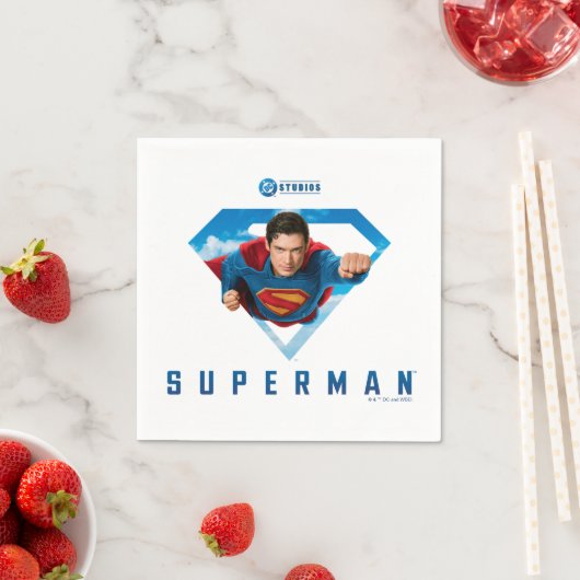 処理中の鉄鋼製の男 スタンダードカクテルナプキン (インサイチュ)