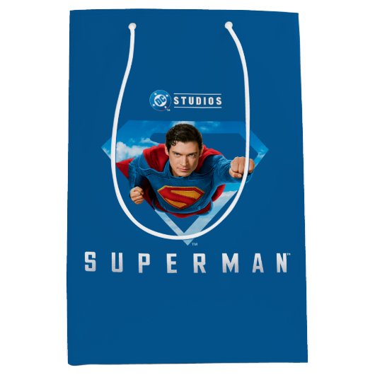 処理中の鉄鋼製の男 ミディアムペーパーバッグ (正面)