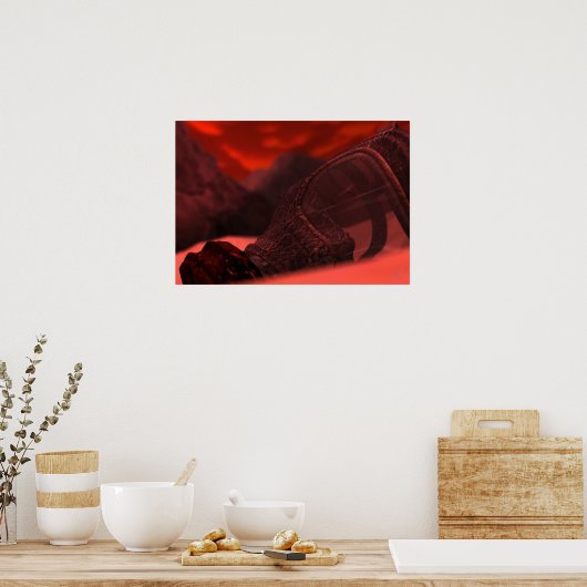 処罰 ポスター (キッチン)