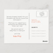 凧ありがとうポストカード{Boy} ポストカード (裏面)