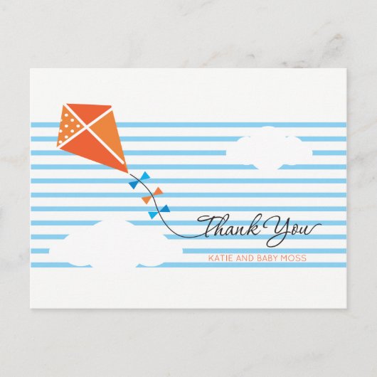 凧ありがとうポストカード{Boy} ポストカード (正面)