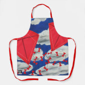 凧とクルーズ エプロン (正面)