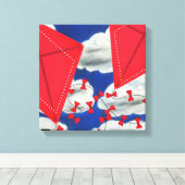 凧とクルーズ キャンバスプリント (インサイチュ (ウッドフロア))