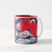 凧とクルーズ ツートーンマグカップ (正面右)