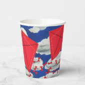 凧とクルーズ 紙コップ (左)