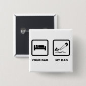 凧のサーフィン 缶バッジ (正面&裏面)