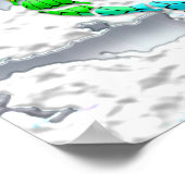 凧のバトルブルー ポスター (角)