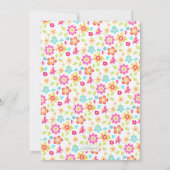 凧のピクニック誕生日パーティー招待状 招待状 (裏面)