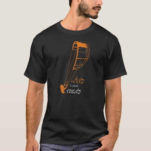 凧の波 Tシャツ (正面)