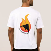 凧の炉-性能のTシャツ Tシャツ (裏面)