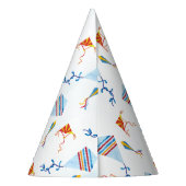 凧の誕生会の帽子 パーティーハット (裏面)