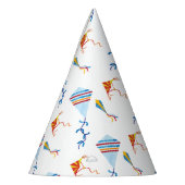 凧の誕生会の帽子 パーティーハット (左)