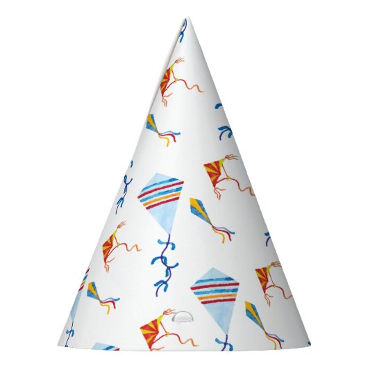 凧の誕生会の帽子 パーティーハット (左)