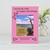 凧の誕生日パーティーの招待状を飛ぼそう 招待状 (スタンド正面)