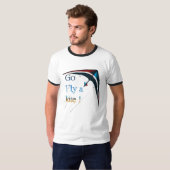 凧はえは行きます Tシャツ (正面フル)