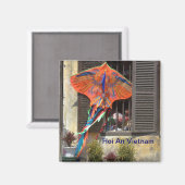 凧を揚げる マグネット (正面/裏面)