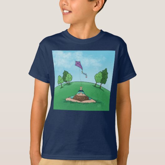 凧揚げTシャツ Tシャツ (正面)