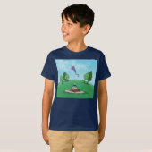 凧揚げTシャツ Tシャツ (正面フル)